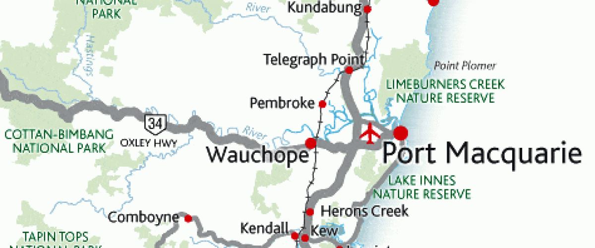 Port_Macquarie_regions_map