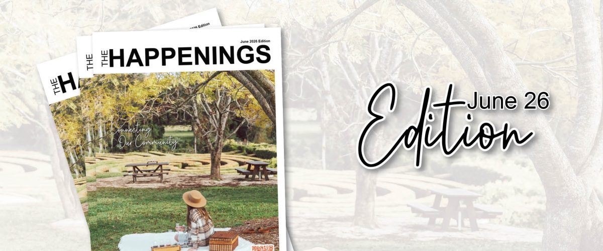 The Happenings June 26 website banner