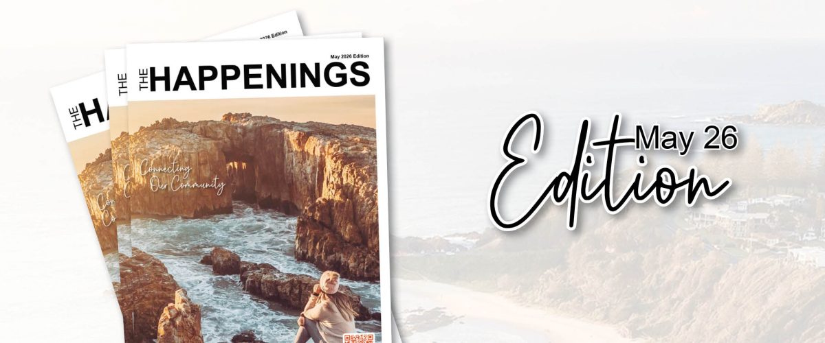 The Happenings May 26 website banner